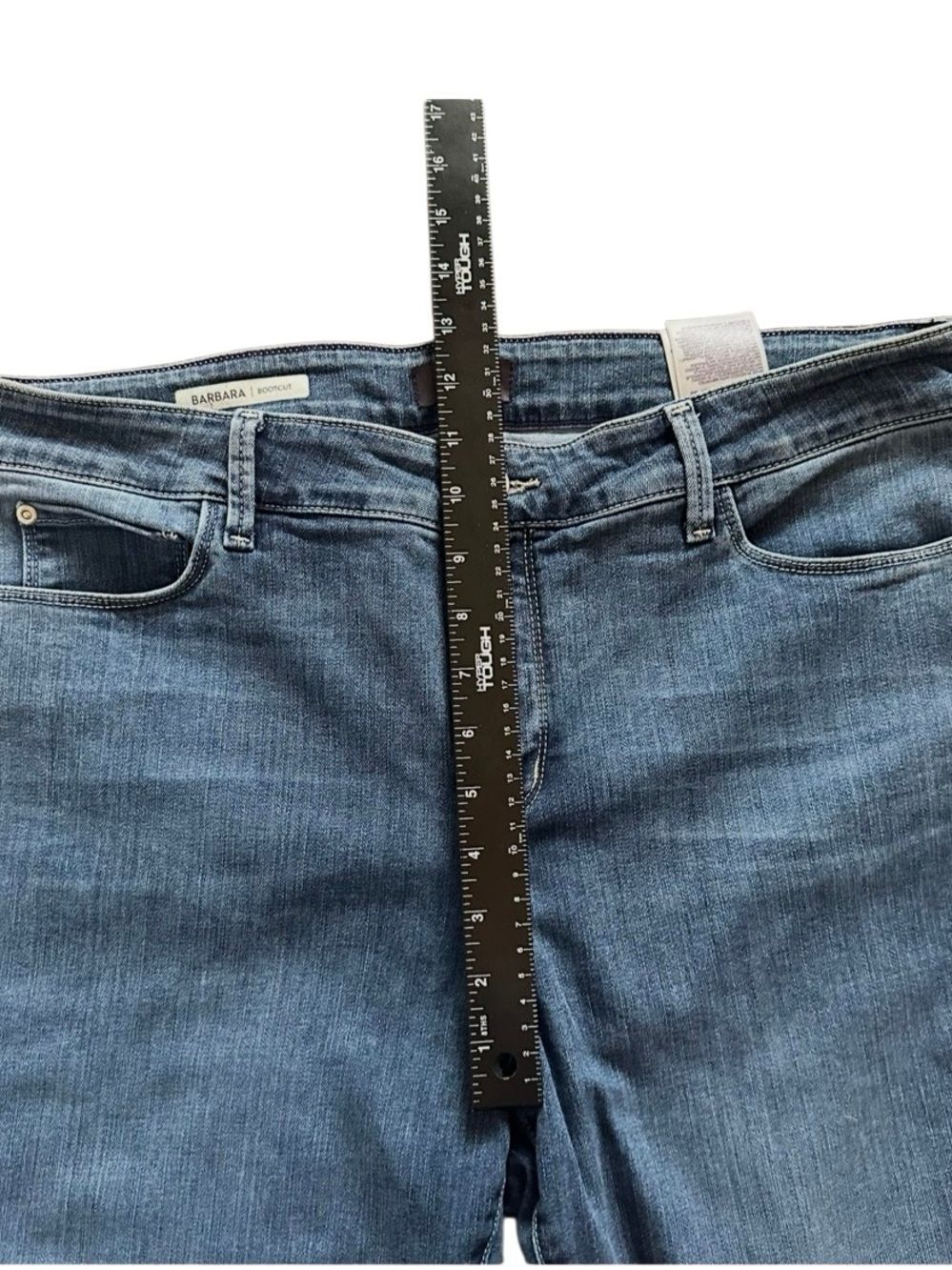 NYDJ Barbara Bootcut Jeans Women’s 16 Lift Tuck Medium Wash Stretch Denim - Picture 8 of 10